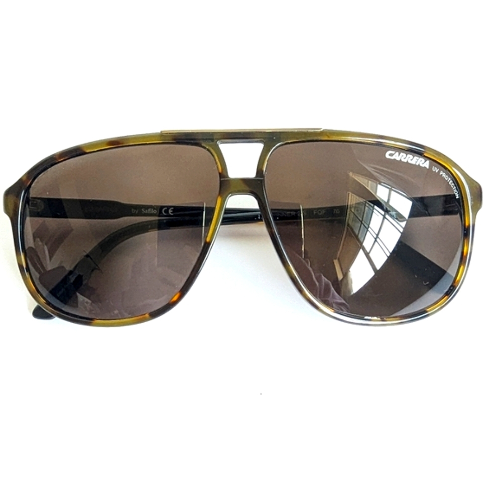 Carrera Tortoise Shell Aviator Sunglasses 😎 Pre-owned Browns